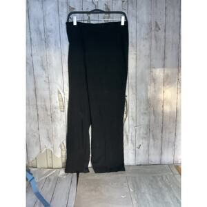 Conrad C Wide-Leg Black Trousers for Petite Women Size 10